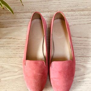 J.Crew Addie Pink Suede Loafer